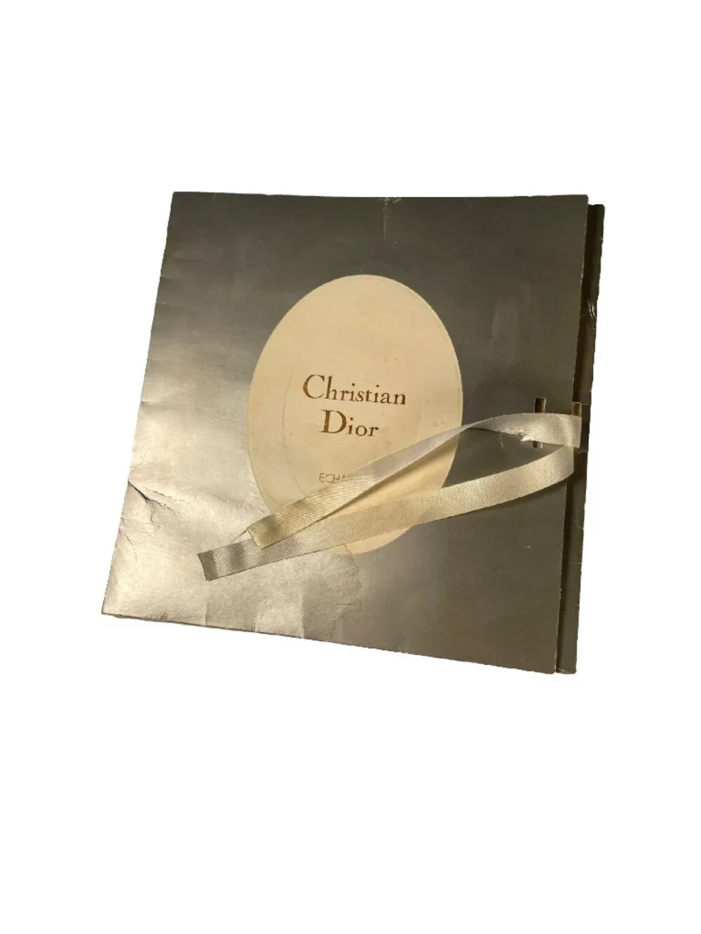Vintage Christian Dior Floral Silk Scarf
